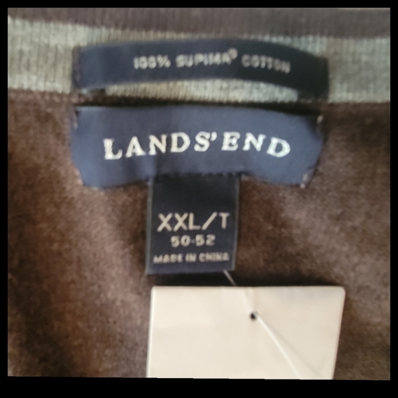 100% Supina Cotton Brown Sweater Vest XXL/T - Picture 2 of 7